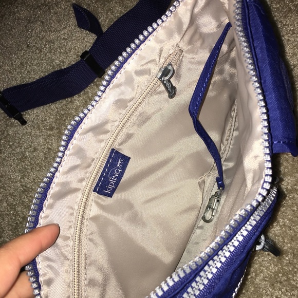 Kipling Ink Blue Fanny Pack - Picture 6 of 8
